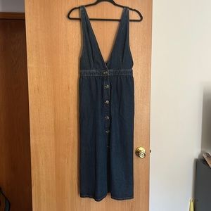 Urban Outfitters apron midi dress